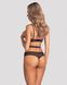 Боді Obsessive Euridia crotchless teddy XL/2XL SX3576 фото 2