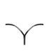Трусики Noir Handmade P014 Dominae PVC panty with silver clasp S SX4223 фото 5