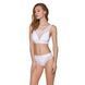 Топ з прозорою вставкою Passion PS002 TOP XL, white SO4205 фото 2