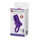 Ерекційне кільце Pretty Love Vibrant Penis Ring II Purple 6603BI-210205-1 фото 5