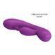 Мінівібратор-кролик Pretty Love Grace Vibrator Purple 6603BI-014694-1 фото 4