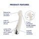 Вібратор з ротацією Satisfyer Spinning G-Spot 1 Beige SX0557 фото 7