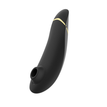 Вакуумний кліторальний стимулятор Womanizer Premium 2 - Black, функції Autopilot та Smart Silence SO8749 фото