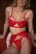 Комплект білизни Moon lingerie Sindy in red set (бра, трусики), 75 B/XS-S ML5501 фото 1