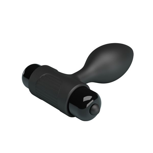 Анальна пробка з вібрацією Pretty Love Vibra Butt Plug Black 6603BI-040077 фото