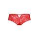 Трусики-бразиліана з квіткового мережива Passion RAJA THONG, red SO5377 фото 6