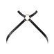 Портупея з екошкіри Bijoux Indiscrets MAZE &mdash; Cross Chest Harness Black SO6635 фото 3