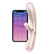 Смарт вібратор-кролик із підігрівом Satisfyer Hot Lover Nude