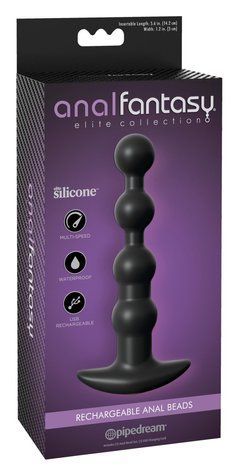 Анальний стимулятор - Anal Fantasy Rechargeable Anal Beads 61325415590000 фото