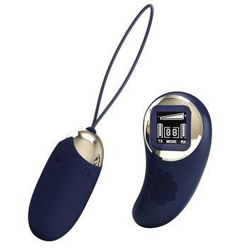 Віброяйце Pretty Love Mina Vibrating Egg Blue, 82 г 6603BI-014362WLED фото