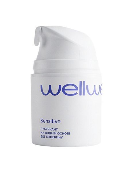 Лубрикант на водній основі без гліцерину WellWet Sensetive (30 мл) WV30LS фото