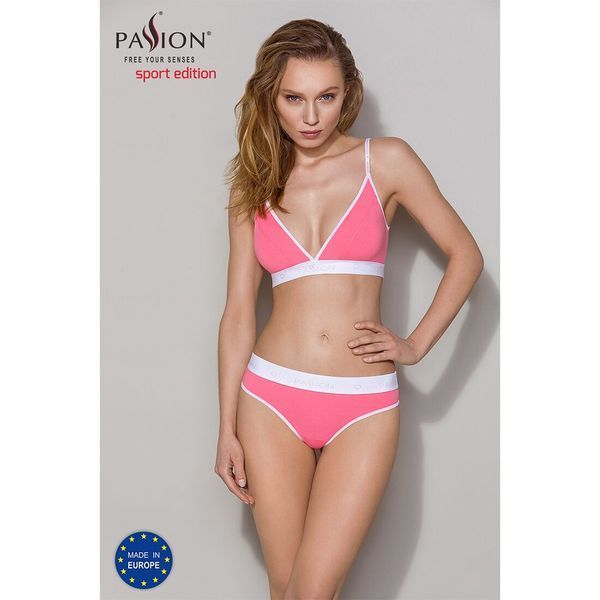 Спортивні трусики-стрінги Passion PS007 PANTIES XL, pink SO4257 фото