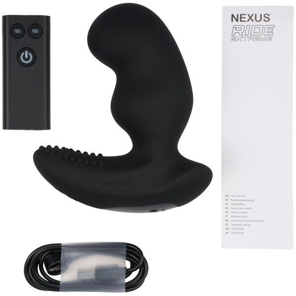 Масажер простати Nexus RIDE EXTREME, 2 мотори, пульт ДК SO8698 фото