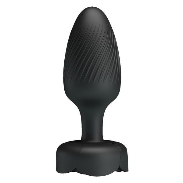 Анальна пробка з підсвіткою Pretty Love Osborn Black 6603BI-040183 фото
