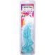 Фентезійний фалоімітатор Doc Johnson Crystal Jellies - Invader Dong 8.5 Inch - Teal SX4436 фото 5