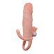 Насадка на член Brave Man Vibrating Penis Sleeve Flesh 6603BI-026223 фото 2