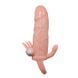 Насадка на член Brave Man Vibrating Penis Sleeve Flesh 6603BI-026223 фото 3