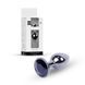 Анальна пробка Boys of Toys Jewellery Dark Silver Plug Black, d- 2,7 см.