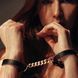 Наручники з екошкіри Bijoux Indiscrets Maze &ndash; Thin Handcuffs Black SO5912 фото 1