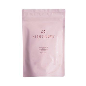 РЕФІЛ Рожева сіль для ванни з олією насіння канабісу Sensual Bath Salt HighOnLove, 500 г HOL19803 фото