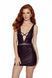 Сорочка Passion KRISTEEN CHEMISE black XXL XXXL SX1929 фото 1