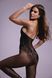 Бодістокінг - Christine Crotchless Bodystocking With Flowerlace Amara Black 50550028951 фото 4