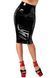 Спідниця Noir Handmade F378 Dominae Column PVC pencil skirt L SX4126 фото 6