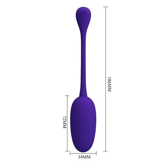Віброяйце Pretty Love Knucke Bullet Blue, 62 г 6603BI-014786-3 фото
