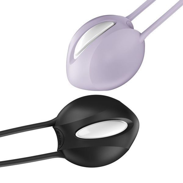 Вагінальна кулька Fun Factory SMARTBALL UNO Black, одинарна, діаметр 3,6 см SX3662 фото