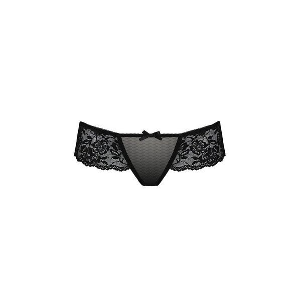 Трусики Passion Exclusive ABLA THONG XXL XXXL, black PS25302 фото