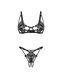 Комплект Obsessive Luise Sublim 2-pcs Crotchless Set SX5082 фото 5