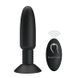Анальна пробка з вібрацією Pretty Love Beaded For Extra Pleasure Black 6603BI-040073W фото 3