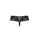 Трусики Passion Exclusive ABLA THONG XXL XXXL, black PS25302 фото 6