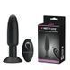 Анальна пробка з вібрацією Pretty Love Beaded For Extra Pleasure Black 6603BI-040073W фото 1