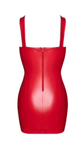 Сукня Noir Handmade F364 Bombshell Lace-Up Mini Dress Red L SX4076 фото