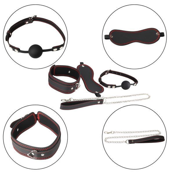 Набір БДСМ Erospace Wild Play BDSM Set 4 pcs C9 62050072-0009 фото
