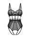 Боді Obsessive Hersis Crotchless Teddy, L/XL SX3088 фото 9