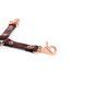 Шкіряна хрестовина Liebe Seele Wine Red Hogtie SO9459 фото 4