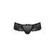 Трусики Passion Exclusive ABLA THONG XXL XXXL, black PS25303 фото 5