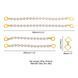 Перлинний нашийник з повідцем та наручниками LOCKINK Pearl Bondage & Restraint Set SX0908 фото 9