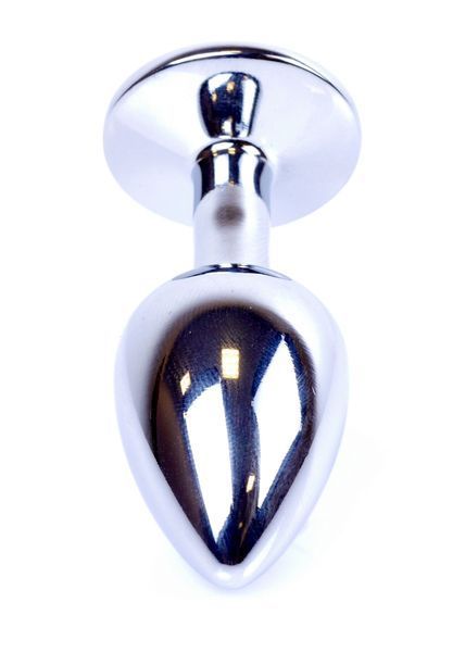 Анальна пробка Boys of Toys Jewellery Silver Plug Light Pink, S 62530064-00015 фото