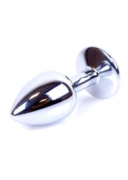 Анальна пробка Boys of Toys Jewellery Silver Plug Light Pink, S 62530064-00015 фото