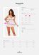Пеньюар і трусики Obsessive Heavenlly babydoll & thong XL/2XL SO8163 фото 5