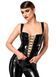 Корсет Noir Handmade F379 Dominae Frontbind PVC Corset Top XS SX4128 фото 3