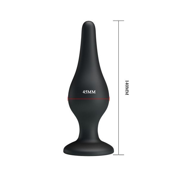 Анальна пробка Pretty Love Sensitive Prostate Plug Black 6603BI-014459 фото