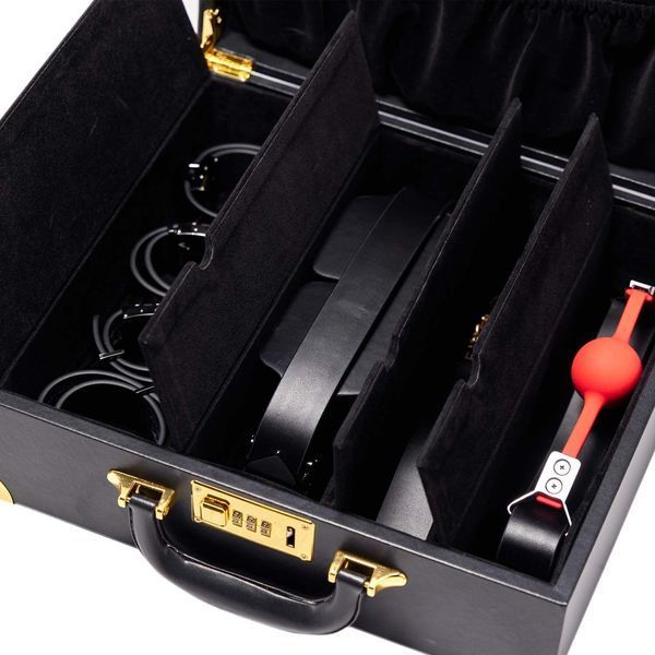 БДСМ-набір LOCKINK Moonlight Treasure Chest - Black Set SX0859 фото