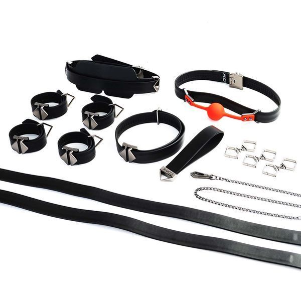 БДСМ-набір LOCKINK Moonlight Treasure Chest - Black Set SX0859 фото