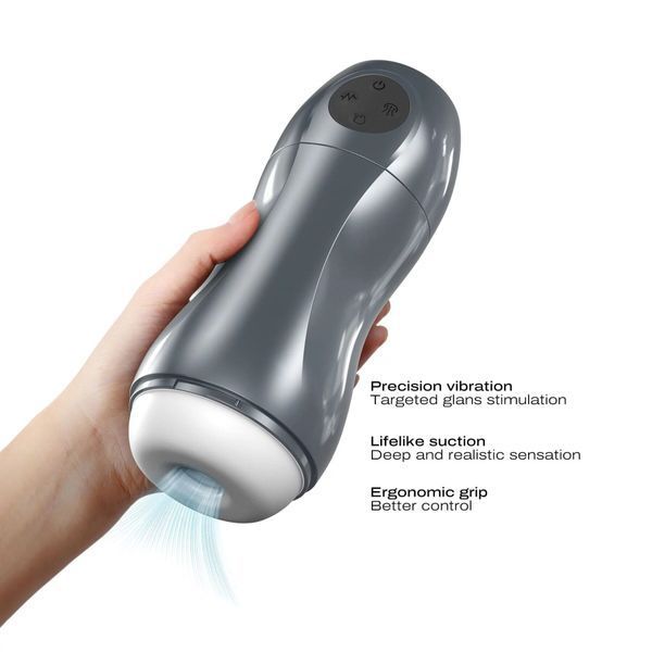 Вібромастурбатор з ефектом всмоктування Dorcel BLOWJOY VIBE SX4823 фото
