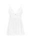Пеньюар і трусики Obsessive Heavenlly babydoll & thong XL/2XL SO8163 фото 3