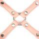 Хрестовина для фіксації Liebe Seele Dark Candy Pink Hogtie SX1661 фото 3